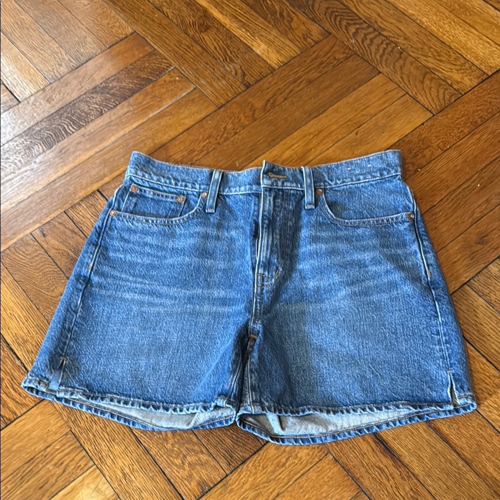 Madewell Relaxed Mid Length Denim Shorts